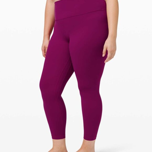 Lululemon Align Pant II 25" Deep Fuschia Size 4 - Picture 1 of 7